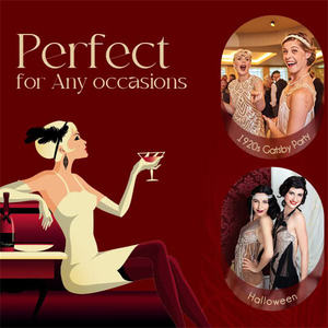 الكلاسيكية 1920s الزعنفة العصابة الأسود ريشة كرنفال خوذة 20s الزعنفة موضوع اكسسوارات الأسود ريترو نمط زي - Product Image 6