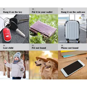POP DUCK Mini Anti Lost Alarm Brieftasche Key Finder Smart Locator Schlüssel bund Haustier Hund Kind Tracker Key Finder