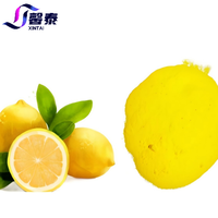 Poudre de couleur parfumée au citron fraîche certifiée Halal en gros, texture fine pour coloration uniforme, idéale pour les matières premières alimentaires et cosmétiques DIY