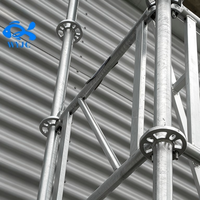 Échafaudage Layher Type Ringlock, galvanisé à chaud, échafaudage à anneaux multidirectionnels, OEM personnalisé pour les projets de construction