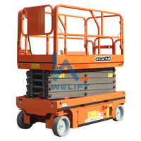 Plateforme élévatrice à ciseaux hydraulique électrique 300 kg 500 kg 3 mètres 5 m 6 m 7 m 8 mètres 10 m 14 m