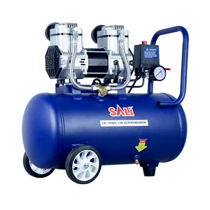 Industrial 1100W 7Bar 30L Portable Ultra Quiet Oil-free Electric Air Compressor for Pneumatic Tools