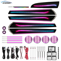 Kit d'éclairage d'ambiance ICarsin OEM X3 X4 pour BMW F25 F26 2012-2017, éclairage LED intérieur, garniture, symphonie de couleurs, accessoires
