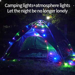 Colorful <b>Light</b> <b>String</b> Tent Camping High Quality Outdoor Festival Christmas Lamp 4000 MAh Long Battery Life <b>Lights</b> WD-W11 Colorfu - Product Image 6