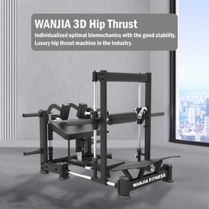 Giá tốt nhất thép tấm nạp hip lực đẩy thương mại phòng tập thể dục thiết bị tập thể dục cho sức mạnh đào tạo Workout - Product Image 3