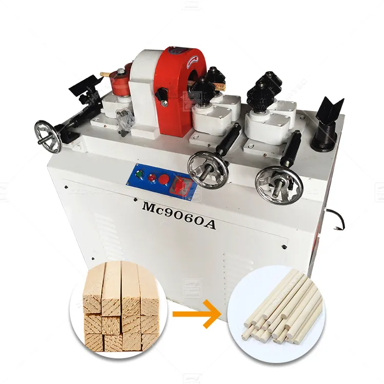 Bamboe Stok Slijpmachine Hout Plug Stick Maken Machine Ronde Houten Staaf Stick Machine