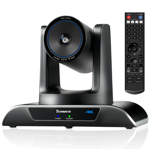 Caméra de <span class=keywords><strong>conférence</strong></span> PTZ Tenveo 4K avec suivi automatique <span class=keywords><strong>par</strong></span> IA, <span class=keywords><strong>zoom</strong></span> optique 3x, 92 °   Caméra de <span class=keywords><strong>conférence</strong></span> à grand angle, USB 3.0 et HDMI - Product Image 1
