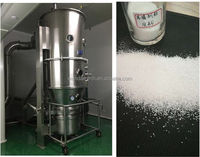 SUS304 FL-serie Fluidized Bed Granulator Poederagglomeratiemachine voor cacao, koffie en fruitpoeder