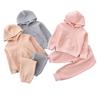 Rts malha com capuz para meninas, traje de inverno 100% algodão para suor, roupas pronto para enviar
