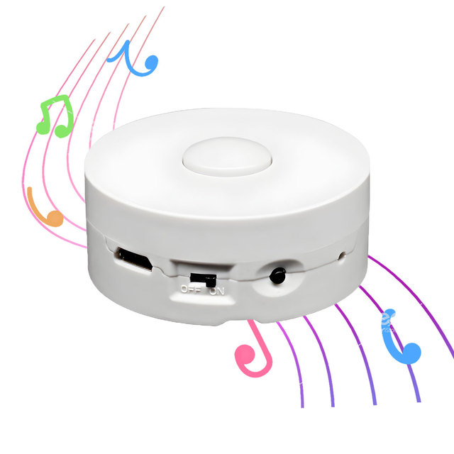 Mini USB-programmed and Recordable Music Box for Plush Toys Stuffed Animals & Teddy Bears Plastic Sound Module Box