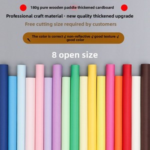 80-350g couleur 787 889 feuille & rouleau papier cartonné dur <span class=keywords><strong>dessin</strong></span> artisanat papier enduit pâte <span class=keywords><strong>de</strong></span> bois pur Transparent bricolage artisanat pour enfants - Product Image 3