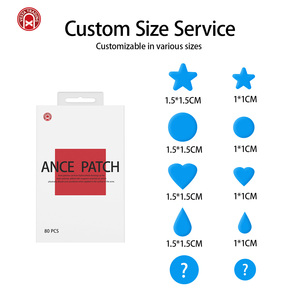 12 Pcs Transparent Silicone Gel Acne Patches 12mm*12pcs For Face &amp; Skin CE Certified Acne <strong>Treatment</strong> - Product Image 3
