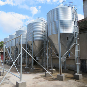 Silo de Alimentación para Pollos y Ganado de 3t, 5t, 10t, 20t, Silo de Alimentación de Acero Personalizado de Pequeño Volumen para Granjas Avícolas - Product Image 6