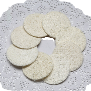 Customized Eco-Friendly Face Wash Sponge for Bath and <b>Body</b> OEM label pack Round-shape Natural Bulk Loofah Sponge - Product Image 1