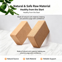 Bloque de Yoga de Espuma EVA de Alta Densidad, Antideslizante, Ecológico, para Entrenamiento de Fitness y Pilates, para Uso en Casa y Estudio