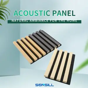 High Quality Decorative 3D Acoustic Wall Panels Acoustic Panels MDF
