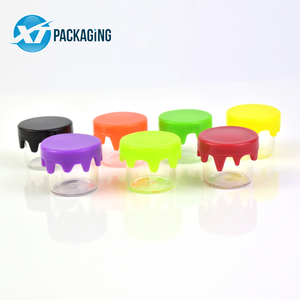 <span class=keywords><strong>5Ml</strong></span> 6Ml Cô Đặc <span class=keywords><strong>Container</strong></span> Không Có Cổ Rõ Ràng <span class=keywords><strong>Glass</strong></span> Jar Với Silicone Nắp - Product Image 4
