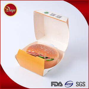 Boîtes à emporter en kraft recyclables personnalisées avec logo imprimé en gros pour poulet frit, poulet frit au beurre, frites, hamburgers, emballage de sushis - Product Image 3