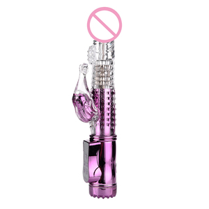 Silicone <strong>Rabbit</strong> <strong>Vibrator</strong> 10 Speeds Thrusting Dildo <strong>Vibrator</strong> Vaginal <strong>G</strong> <strong>Spot</strong> Stimulator Female Masturbation Women Sex Toy - Product Image 4