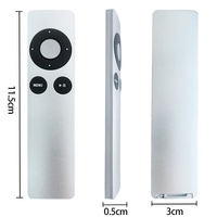 Control Remoto para TV de 1ª, 2ª y 3ª Generación con Micrófono de Radio y Clip, Alcance de 12m