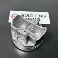 Kit Piston Motor FIM GL Mega Pro Karbu Pen Pin 15 63.5 |   64 |   64.5 |   65 |   65.5 |   66 |   Piston Casting Seher Jenong 66,5 mm