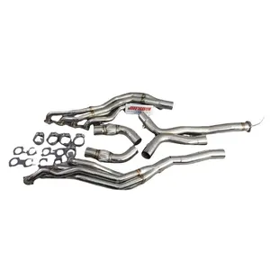 304 Stainless Steel Exhaust Pipe For Benz CLS55 CLS500 E55 E500 Exhaust Manifold