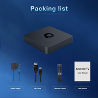 Vente en gros de box TV intelligentes Android 10 4K avec processeur quadricœur, 1 Go de RAM, 8 Go de ROM, films et jeux de football