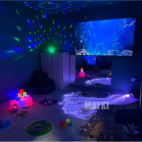 Kit LED de Fibre Optique Thérapeutique pour l'Exploration Tactile et la Stimulation Sensorielle, avec Éclairage Scintillant pour Cliniques de Réadaptation