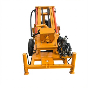 Hoogwaardige draagbare hydraulische waterputboorinstallatie, aangedreven door een dieselmotor, mobiele boormachine te koop - Product Image 3