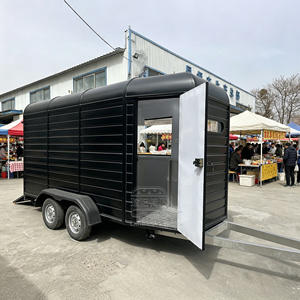 Remorque à hamburgers OEM, camion de restauration mobile, gril, friteuse, remorque de concession en acier inoxydable avec cuisine complète - Product Image 4