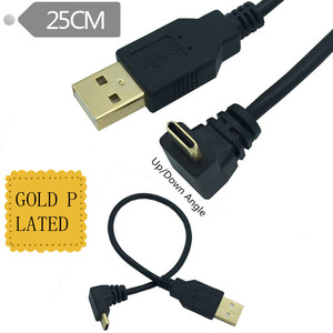 Type C 90 Degree Angle <b>Cable</b> Usb Am To Micro B Black <b>Charging</b> Adapter For1S - Product Image 5