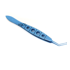 Nhà máy Outlet ống kính tinh tế implatation forceps 1mm Vòng tip Titan giác mạc forceps - Product Image 5