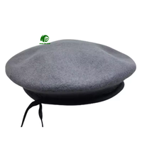 Béret tactique en laine de qualité supérieure, béret d'uniforme professionnel pour la sécurité, la randonnée en plein air, les défilés, taille unique pour la plupart des personnes