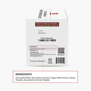 Café Instantáneo de Hongos Herbales Chinos al por Mayor <span class=keywords><strong>con</strong></span> Chocolate Caliente, Cafés de Hongos <span class=keywords><strong>con</strong></span> Extracto de <span class=keywords><strong>Ganoderma</strong></span> Reishi en Polvo - Product Image 4