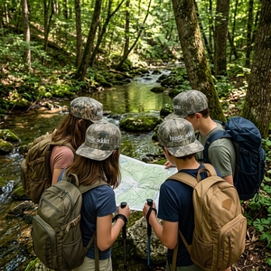 High Quality Cotton Custom Tree <strong>Camo</strong> 5 Panel Unstructured Dad Hat Embroidery Hats Vintage Camouflage Baseball <strong>Cap</strong> - Product Image 5