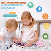 Tablette éducative intelligente EPT en plastique, alimentée par piles, avec LED, machine d'apprentissage intelligente pour enfants