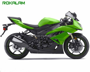 Capó para <span class=keywords><strong>Kawasaki</strong></span> <span class=keywords><strong>NINJA</strong></span> ZX-6R 09 10 11 12 ZX6R ZX 6R <span class=keywords><strong>636</strong></span>, <span class=keywords><strong>2009</strong></span>, 2010, 2011, 2012 personalizado Verde Negro carenado - Product Image 1