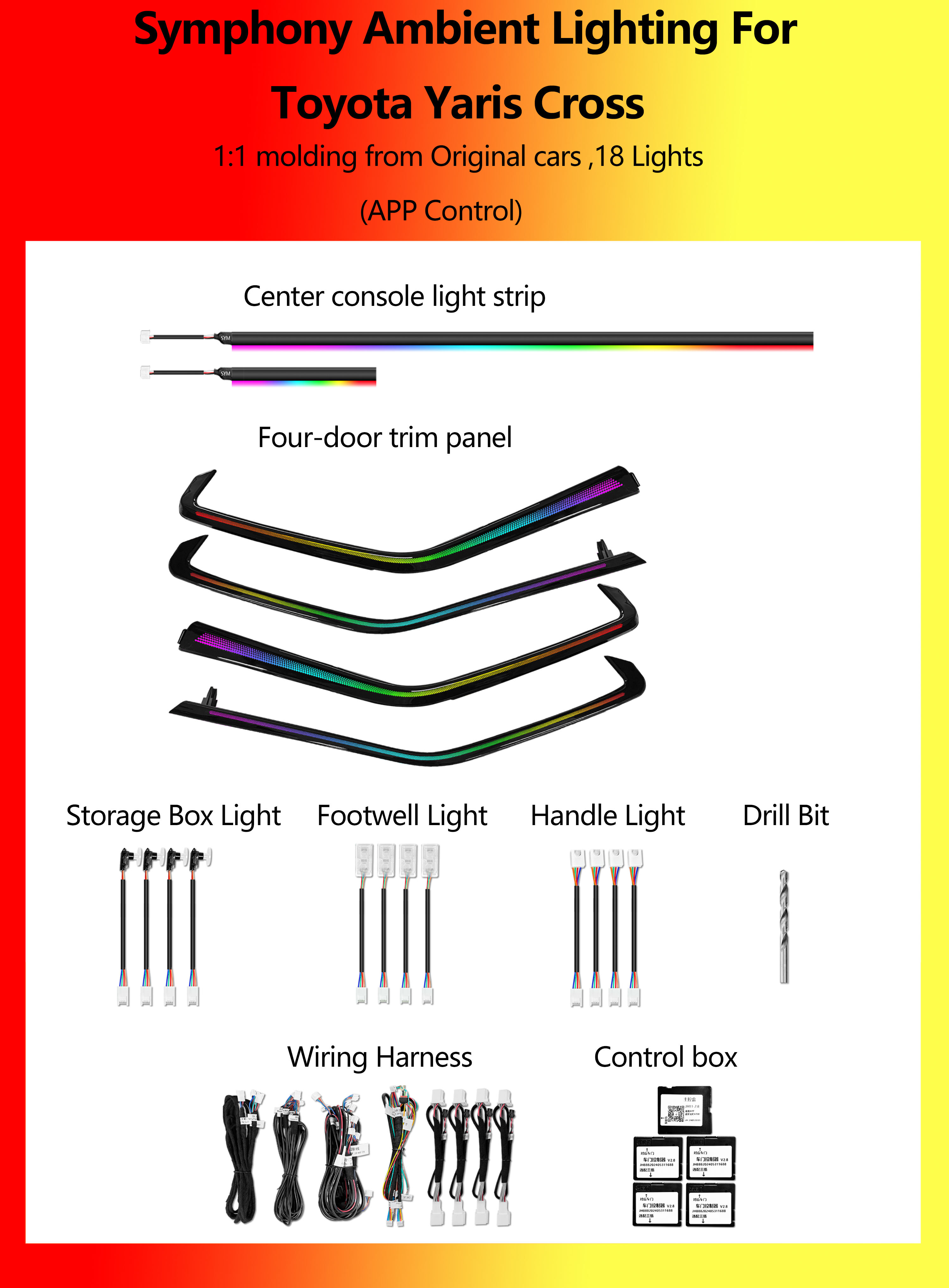 Toyota Yaris Cross Symphony 18 Lights