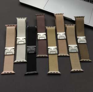 Có Thể Điều Chỉnh Nylon Vòng Ban Nhạc IWatch 10 S10 38Mm/40Mm/41Mm/42Mm/45Mm/46Mm/49Mm Dây Đeo Thể Thao Thoáng Khí Ban Nhạc Đồng Hồ - Product Image 1