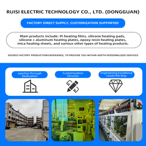 Riscaldatore da 12 Volt riscaldatore aria elettrico in poliimmide termofogli <span class=keywords><strong>per</strong></span> sedile auto isolamento elettrico nastro in poliimmide di calore - Product Image 6