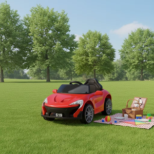 Детский электромобиль-каталка на радиоуправлении, четырехколесный, пластиковый, с аккумулятором, для детей 1-8 лет, унисекс - Product Image 6