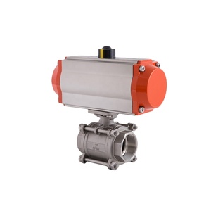 บอลวาล์วนิวเมติกแบบเกลียว NPT | ได้รับการรับรอง CE/ATEX | dual Action/SPRING RETURN | จัดส่งเร็ว - Product Image 6