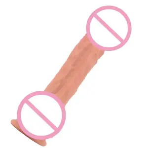 20/22/23Cm Populaire Volwassen Seksspeeltjes Siliconen Herbruikbare Grote <span class=keywords><strong>Dildo</strong></span> Sexy Penis Mouw Condooms Voor Mannen - Product Image 5