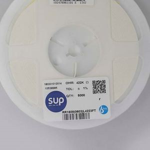 Bulk Discount RR1608 0603L4223FT 0603 1608 Resistors Chip Resistors SMD Resistors 422Kohm 1% 1/10W Thick Film Resistor - Product Image 1