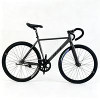 Sepeda Fixed Gear Ban 700-28C Sepeda Jalan Raya Single Speed Rangka Baja Karbon Tinggi Sepeda Balap Komuter Dewasa untuk Pria Wanita Pelajar