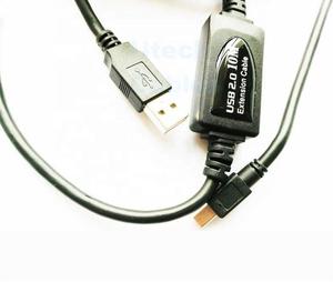 OEM 5m 10m 15M 20M 25M 30m Medidores personalizados <span class=keywords><strong>Usb</strong></span> 2,0 3,0 3,1 C Cable de extensión extensor repetidor activo 15 <span class=keywords><strong>20</strong></span> 25 30 50 pies - Product Image 6