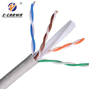 สายเคเบิ้ล CCA รีล Siemon <span class=keywords><strong>UTP</strong></span> 4PR 24AWG CAT6สาย CAT5E - Product Image 4