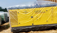 Compresseur d'air portable à vis diesel 1120 CFM 17 bars de fabrication chinoise, doté d'une capacité de compression d'air robuste