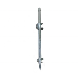 Construcción de marco de madera, punta de tierra metálica para la construcción de cimentación blanda - Product Image 2