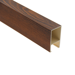 Waterproof <strong>Ceiling</strong> Pvc Hospitals WPC Wooden <strong>Ceiling</strong> Panels Baffle <strong>Ceiling</strong> - Product Image 2